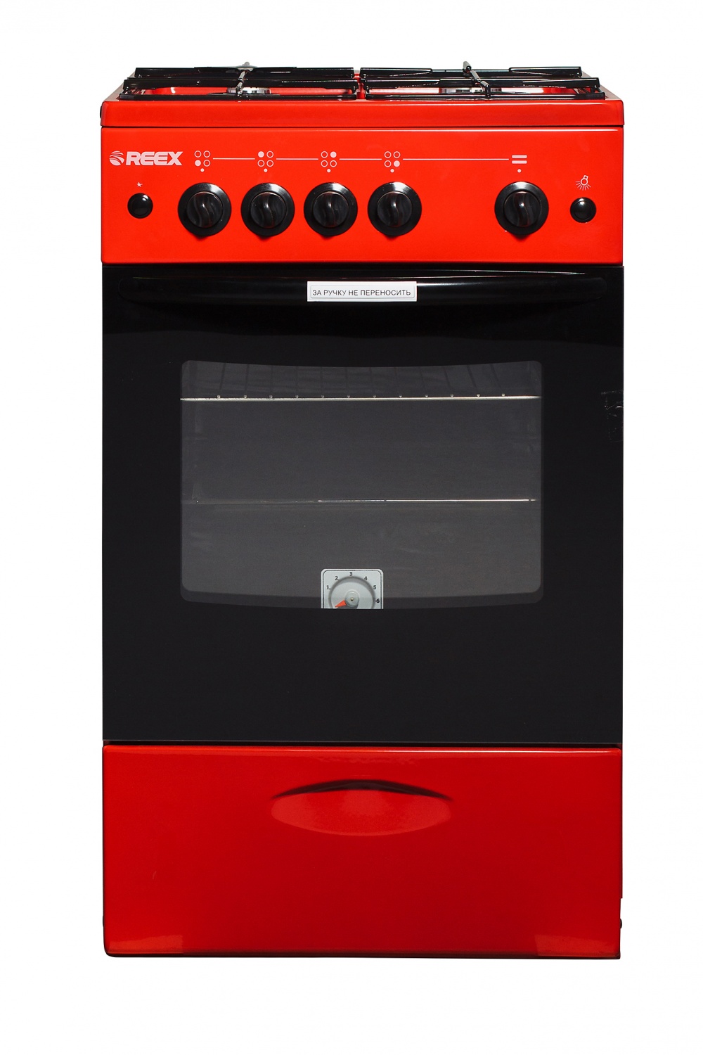 Газовая плита REEX CG-54 eRd																		 — описание, фото, цены в интернет-магазине PT Stores
