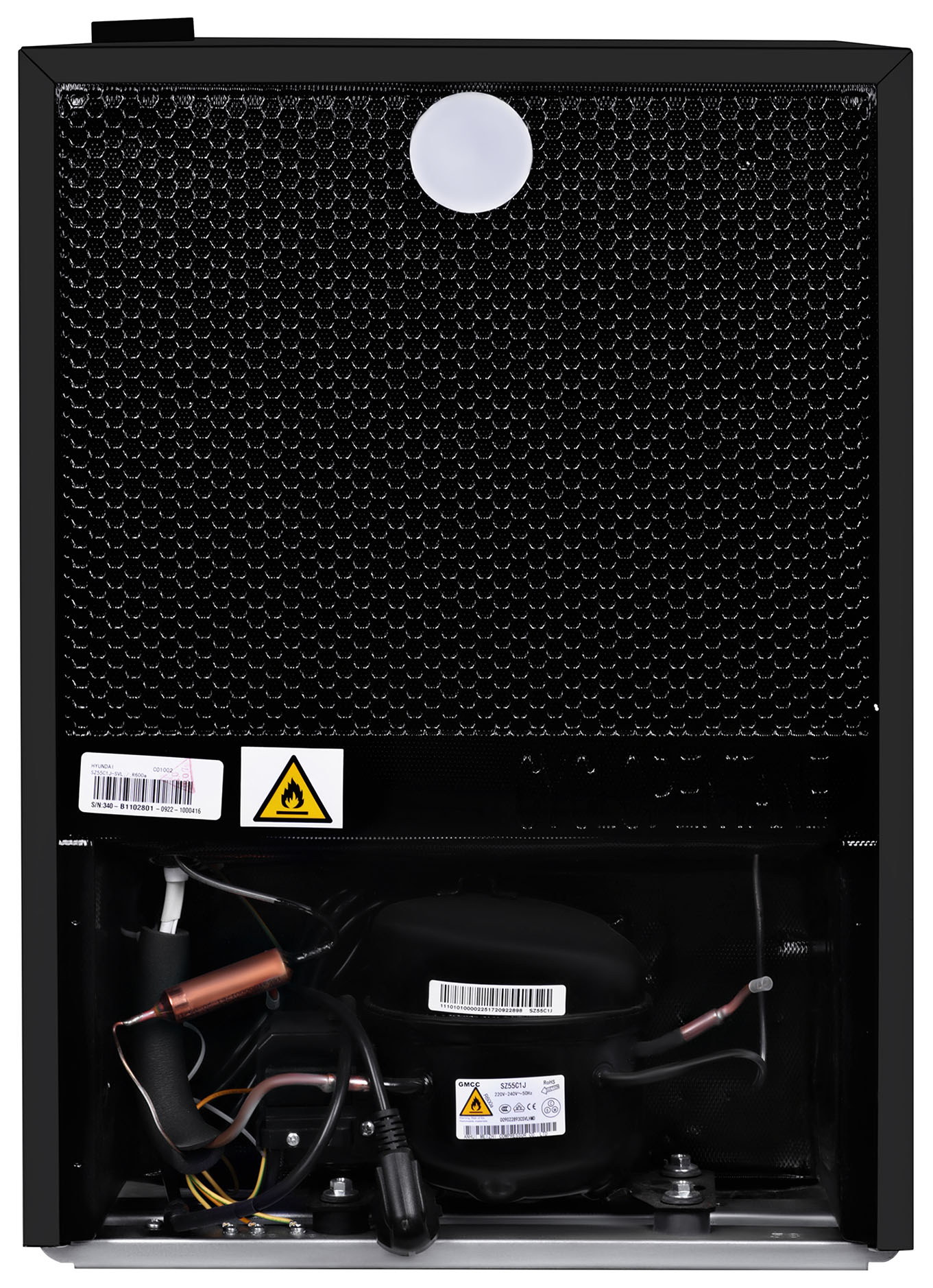 Купить Холодильник Hyundai CO1002 серебристый — Фото 7