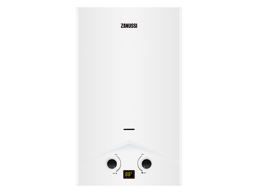 Водонагреватель газовый Zanussi GWH 10 Rivo																		 — описание, фото, цены в интернет-магазине PT Stores