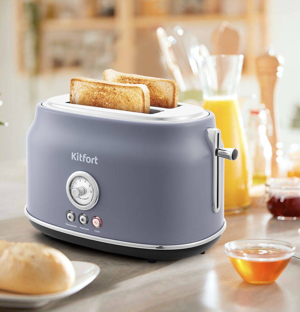 Купить Тостер Kitfort KT-2038-3 — Фото 4