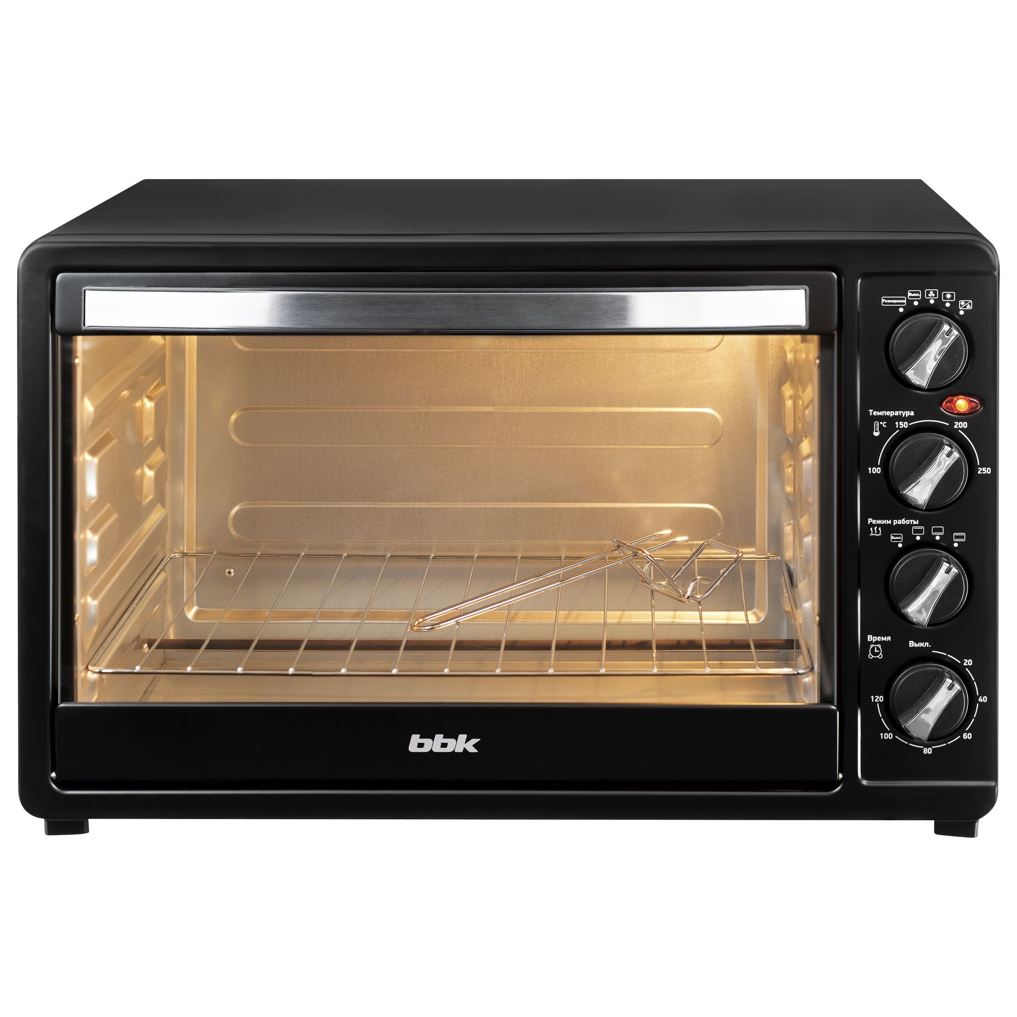 Мини-печь BBK OE4523MC черный																		 — описание, фото, цены в интернет-магазине PT Stores