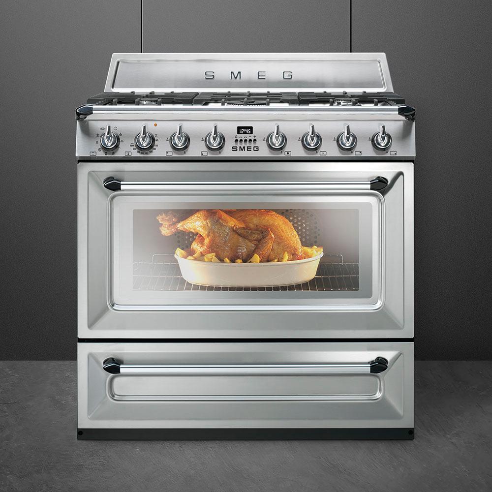 Купить Комбинированная плита Smeg TR90X9-1 — Фото 4