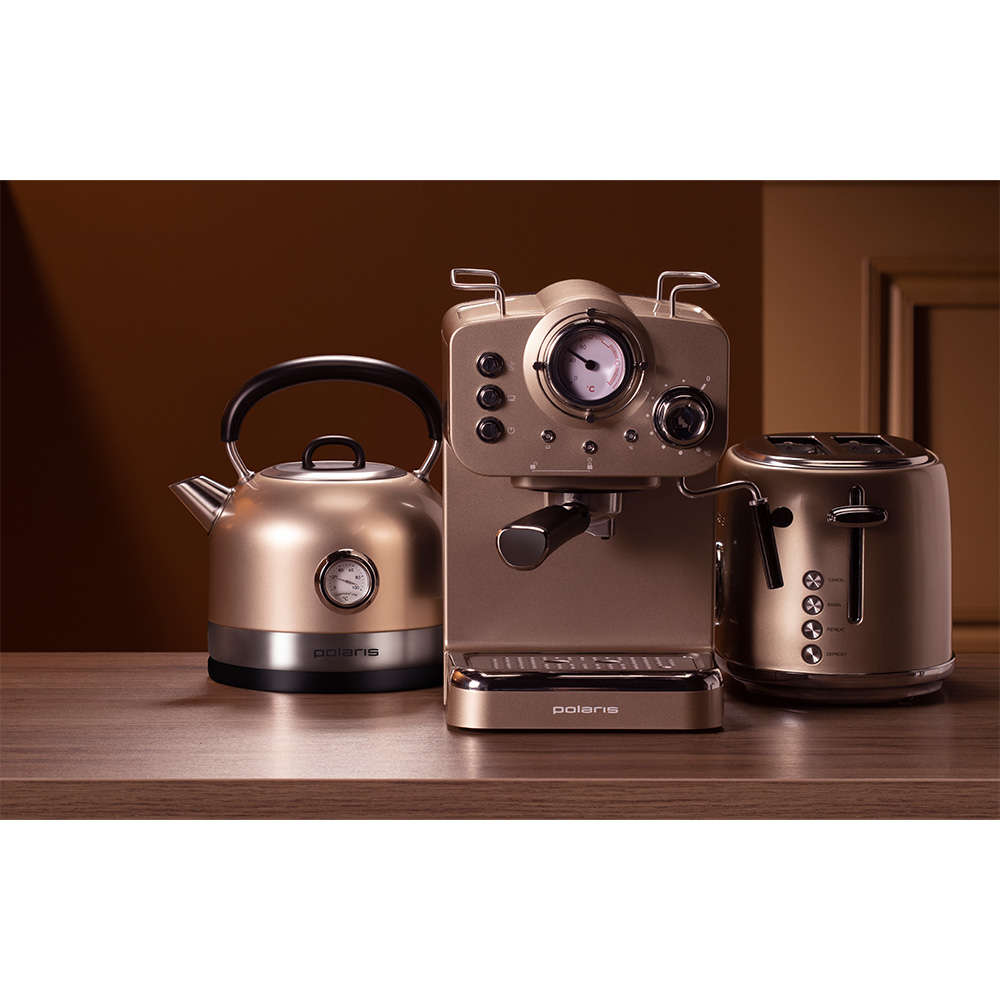 Купить Тостер POLARIS PET 0917A шампань — Фото 2