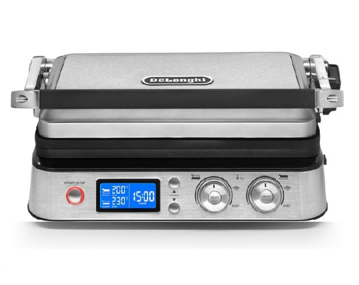 Электрический гриль Delonghi CGH 1030D, серебристый/черный																		 — описание, фото, цены в интернет-магазине PT Stores
