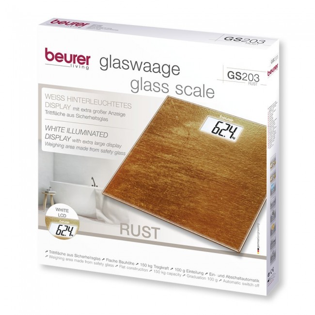 Купить Напольные весы BEURER GS203  Rust — Фото 2