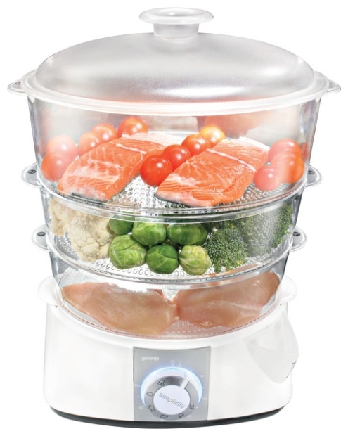 Пароварка Gorenje FS900SIMPLICITY W																		 — описание, фото, цены в интернет-магазине PT Stores