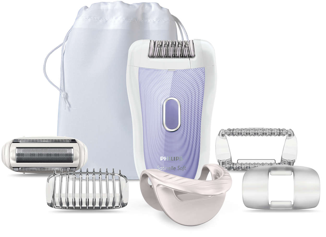 Эпилятор PHILIPS HP 6523/02																		 — описание, фото, цены в интернет-магазине PT Stores
