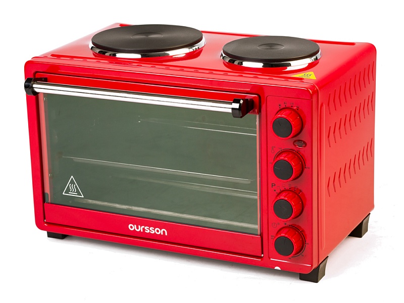 Мини-печь Oursson MO3030/RD																		 — описание, фото, цены в интернет-магазине PT Stores