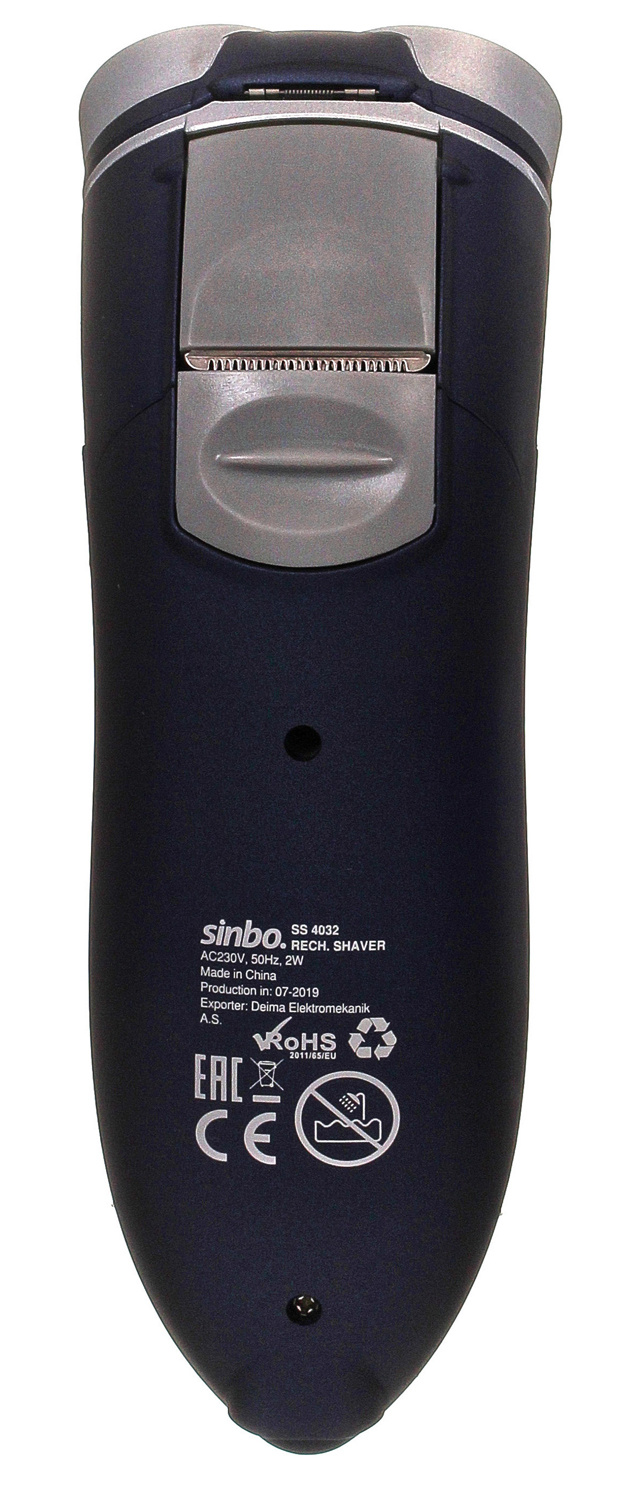 Купить Электробритва Sinbo SS 4032 голубой/черный — Фото 4