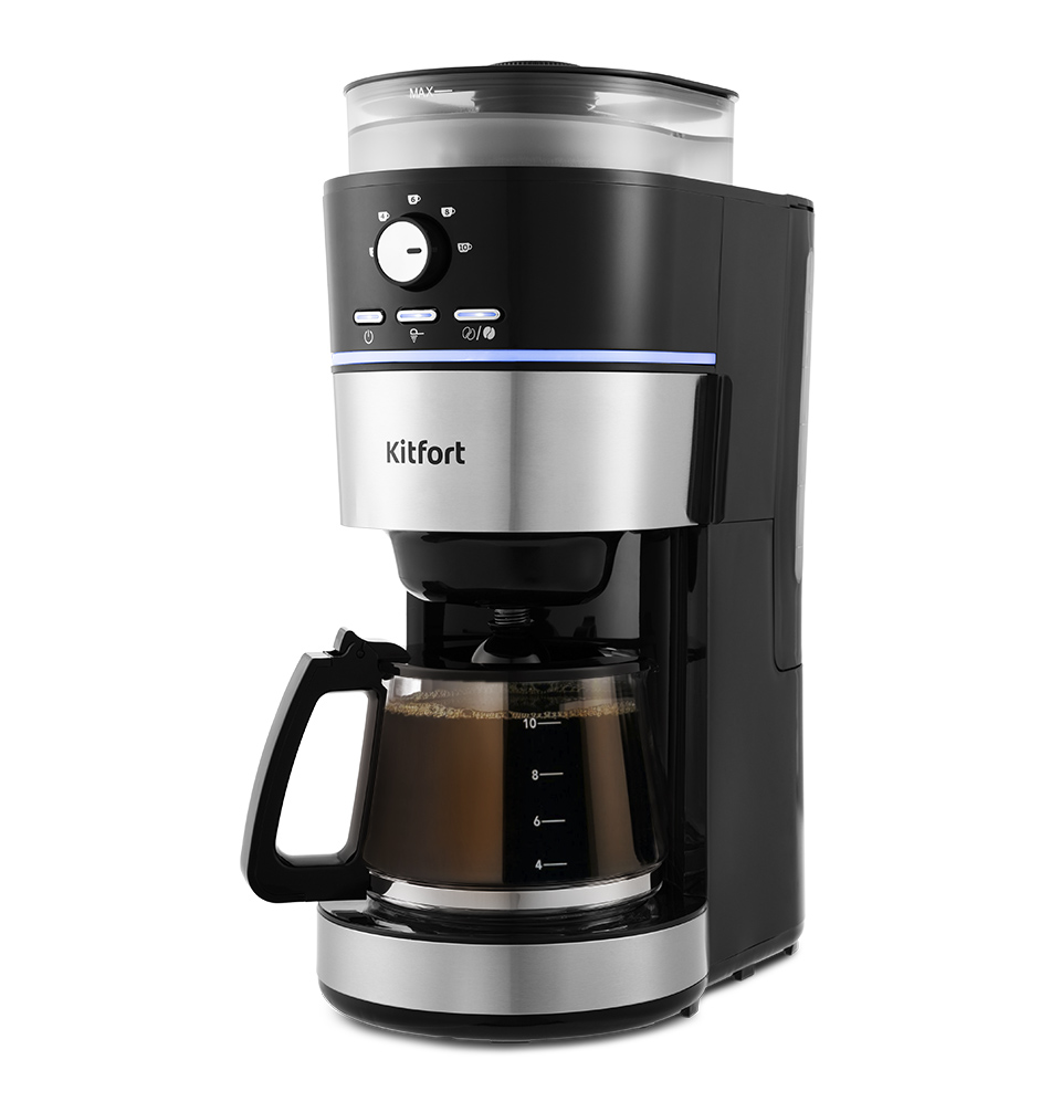 Кофеварка Kitfort КТ-737																		 — описание, фото, цены в интернет-магазине PT Stores