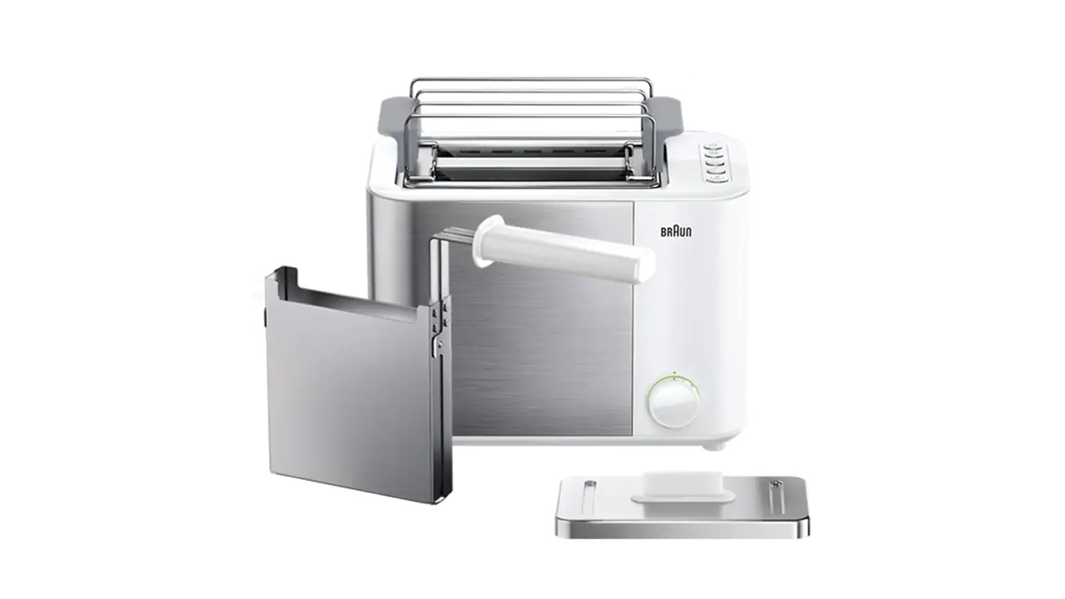 Тостер BRAUN HT 5015 WH																		 — описание, фото, цены в интернет-магазине PT Stores