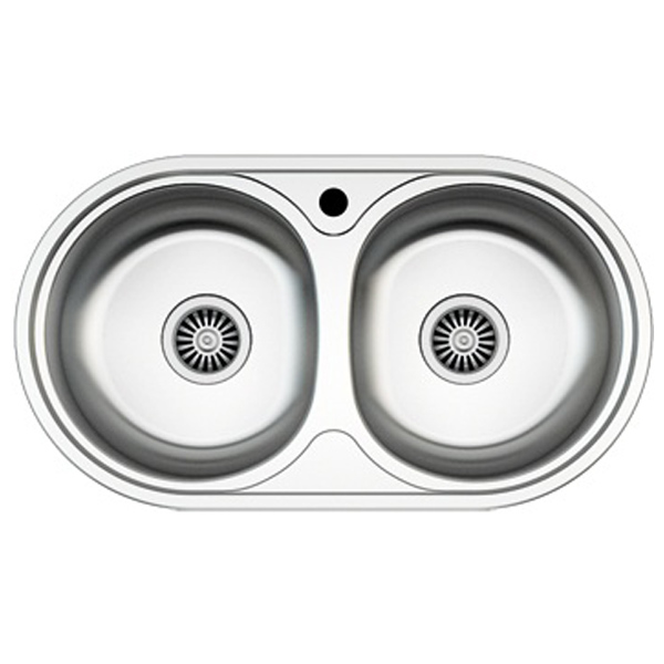 Мойка Zigmund & Shtain KREIS 785D.8 Polished																		 — описание, фото, цены в интернет-магазине PT Stores
