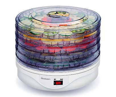 Сушилка для овощей и фруктов ROLSEN RHD-2502																		 — описание, фото, цены в интернет-магазине PT Stores