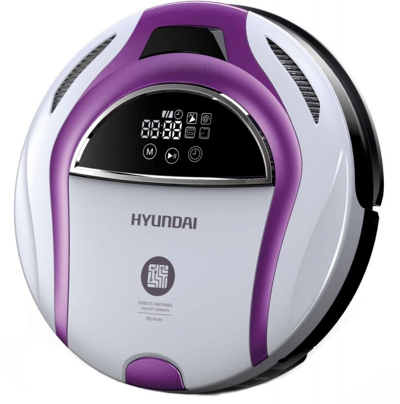 Робот-пылесос Hyundai H-VCRQ70, белый/фиолетовый																		 — описание, фото, цены в интернет-магазине PT Stores