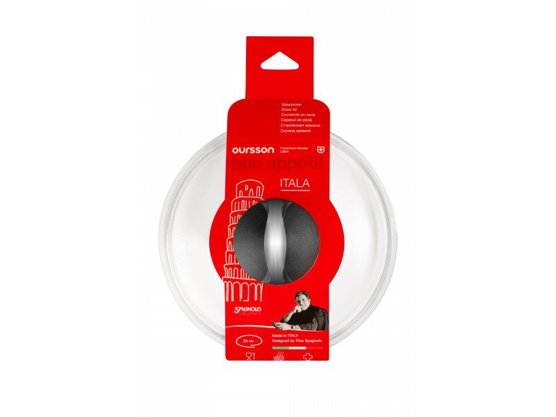 Купить  Oursson LI2001/TB (Прозрачный с черным 20 см) — Фото 2