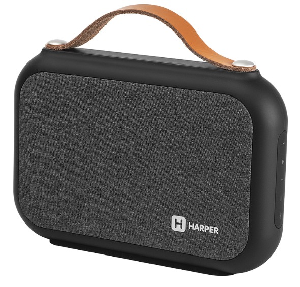 Портативная акустика HARPER PSPB-220 black																		 — описание, фото, цены в интернет-магазине PT Stores