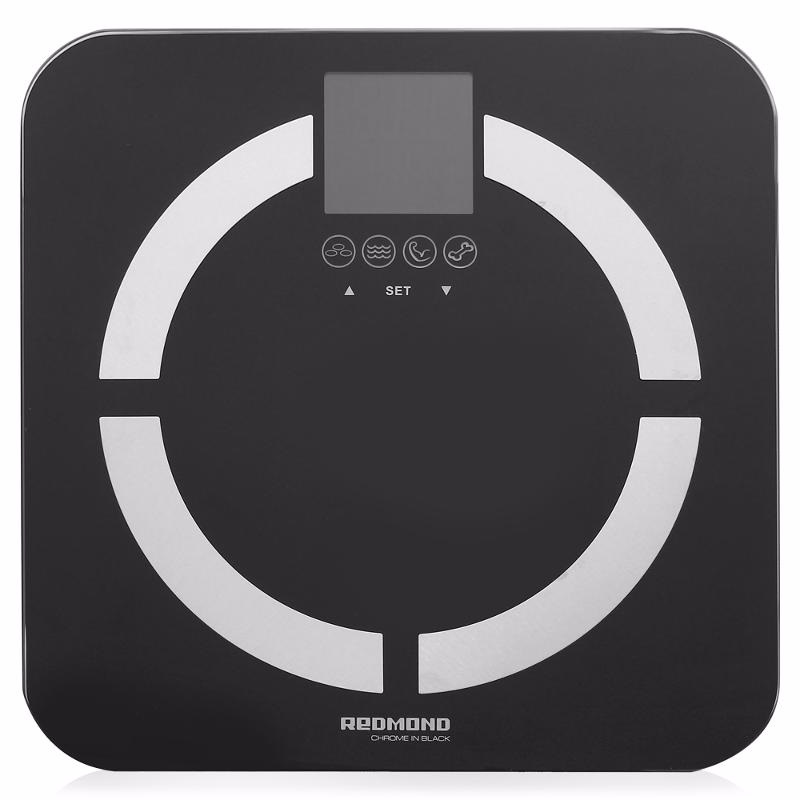Напольные весы Redmond RS-713 черный																		 — описание, фото, цены в интернет-магазине PT Stores