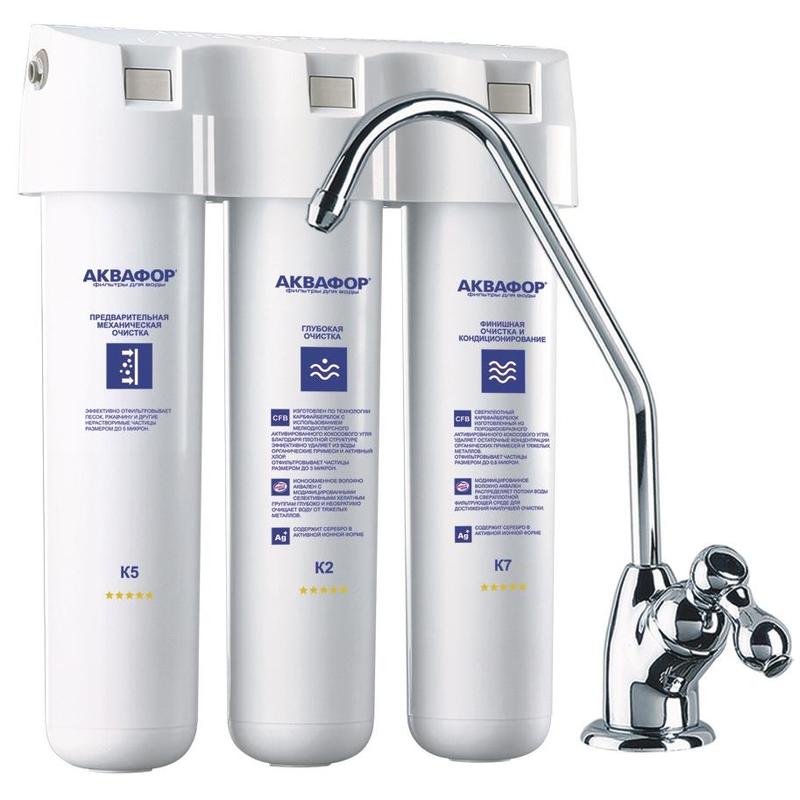 Фильтр для воды АКВАФОР Фильтр под мойкой Кристалл А																		 — описание, фото, цены в интернет-магазине PT Stores