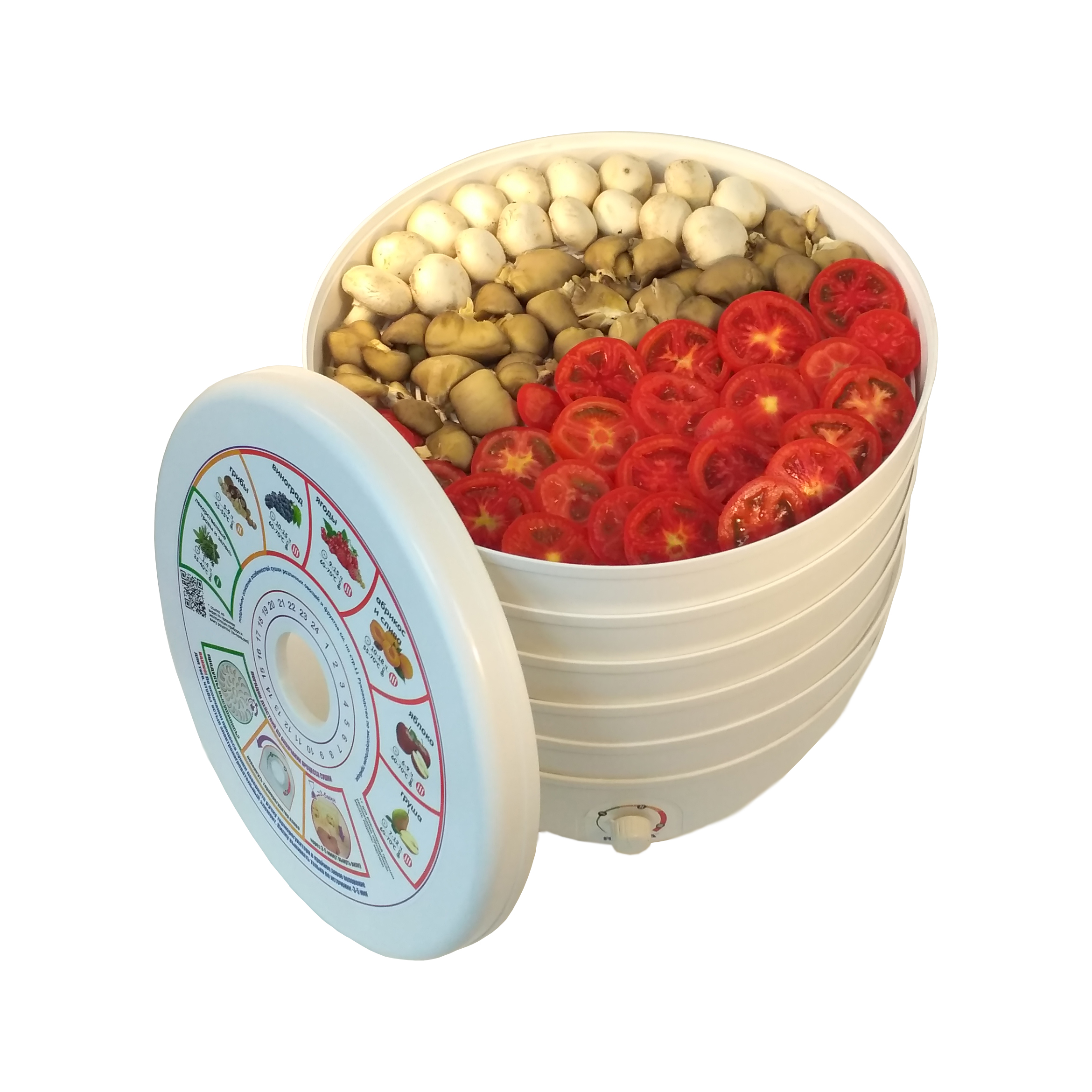 Купить Сушилка для овощей и фруктов RENOVA DVN37-500/5 (R)    — Фото 3