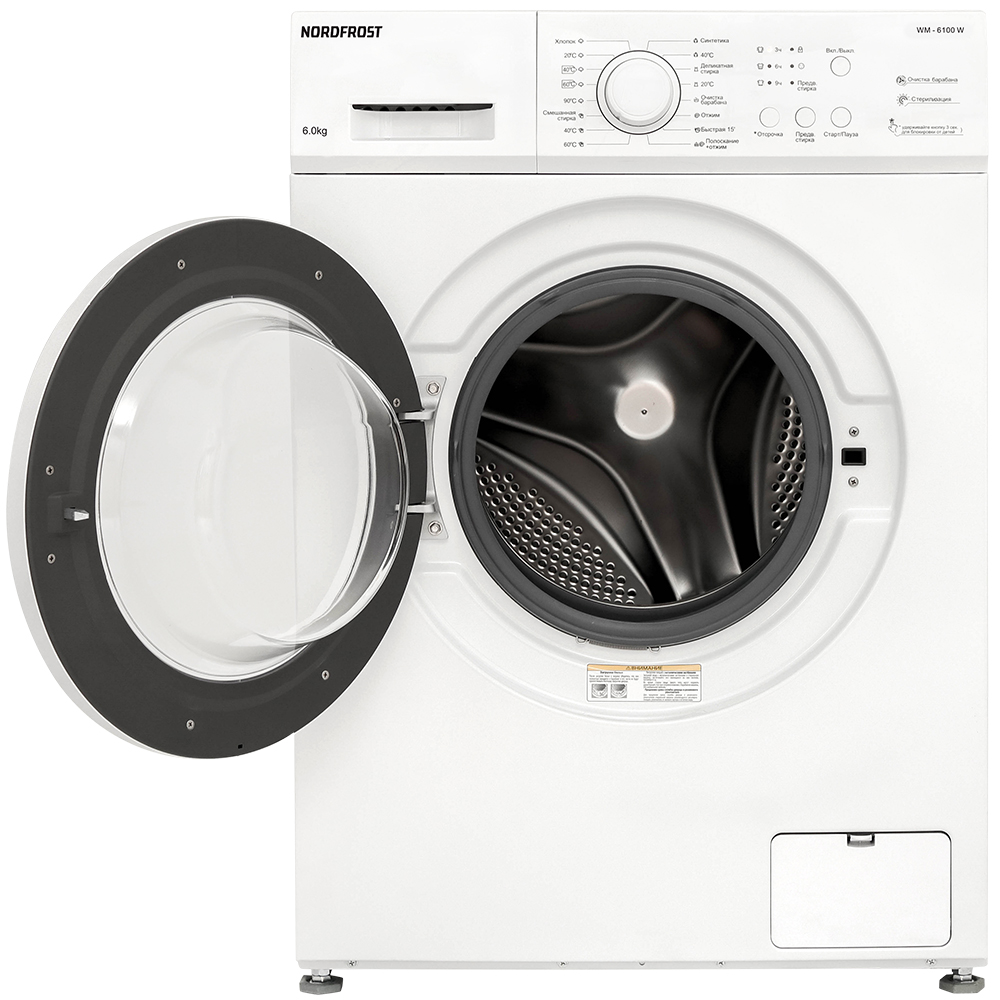 Купить Стиральная машина NORDFROST WM 6100 W — Фото 4