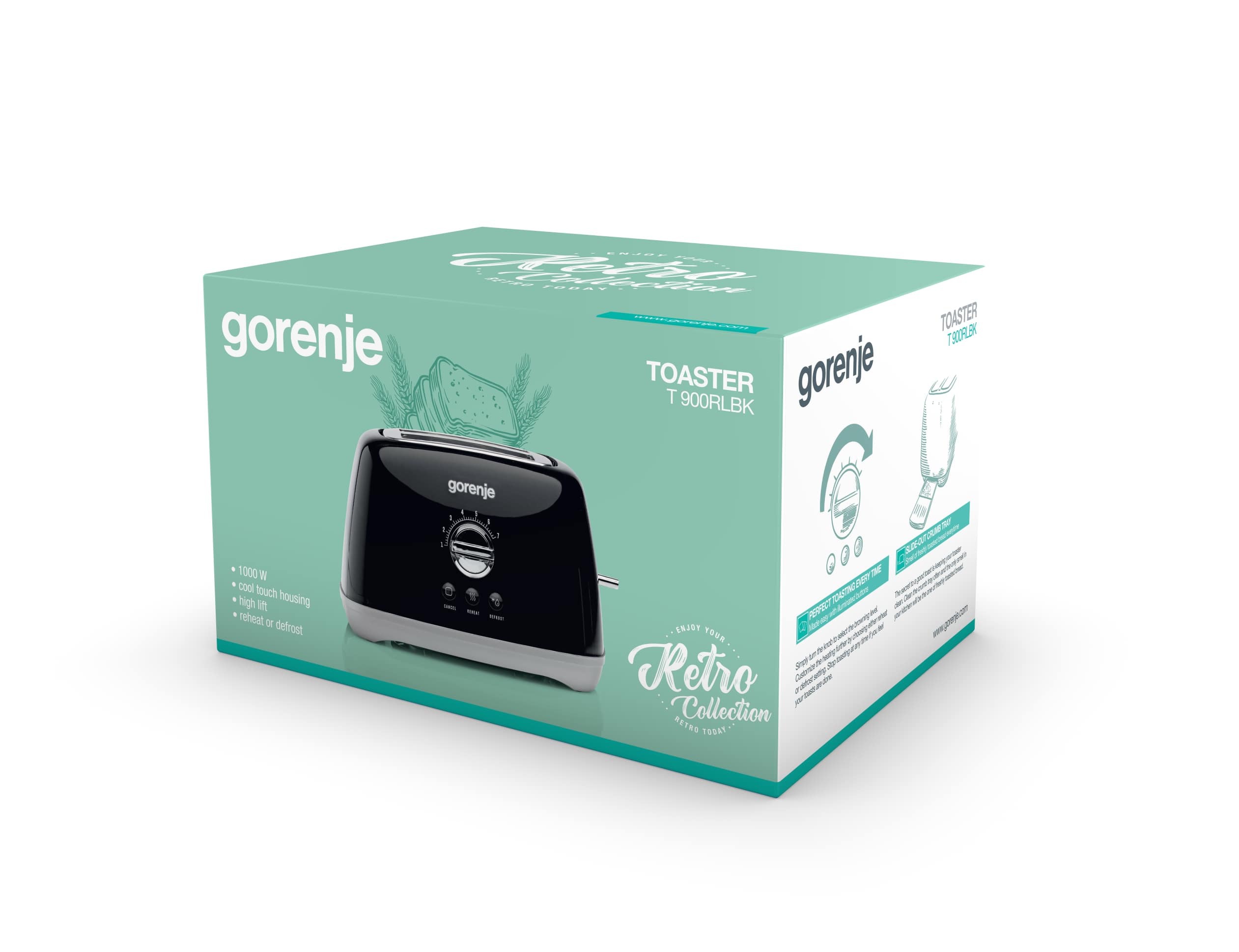 Купить Тостер Gorenje T900RLBK — Фото 2