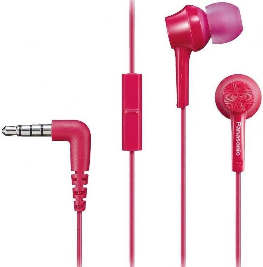 Наушники Panasonic RP-TCM105E-P, розовый																		 — описание, фото, цены в интернет-магазине PT Stores