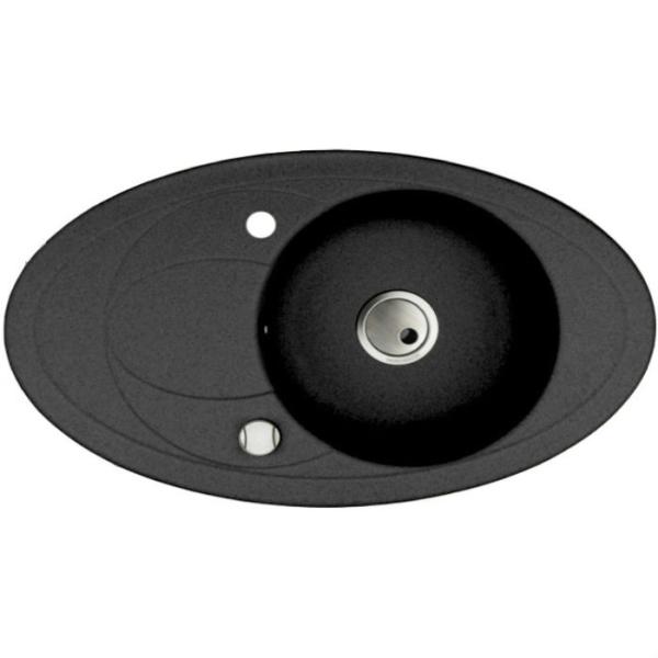 Мойка KUPPERSBERG CAPRI 1B BLACK METAL																		 — описание, фото, цены в интернет-магазине PT Stores