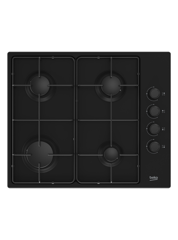 Газовая варочная панель BEKO HIGG 64123 SB																		 — описание, фото, цены в интернет-магазине PT Stores