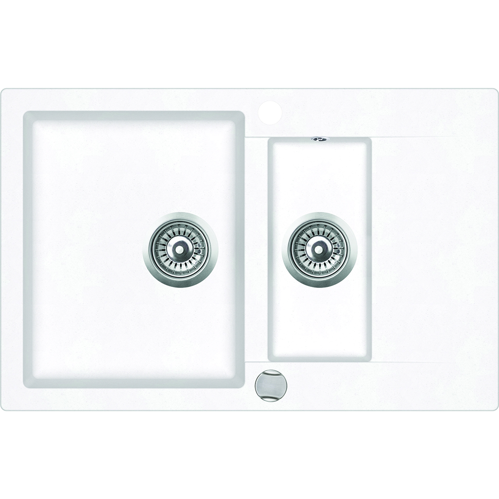 Мойка TEKA CLIVO 60 B-TQ MARBLE WHITE белый																		 — описание, фото, цены в интернет-магазине PT Stores