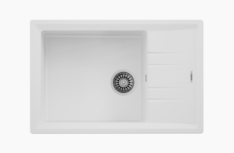 Мойка TEKA STONE 60 S-TG 1B 1D WHITE ручной слив																		 — описание, фото, цены в интернет-магазине PT Stores