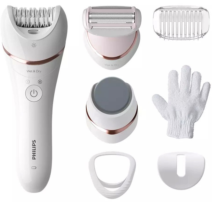 Эпилятор PHILIPS BRE730/00																		 — описание, фото, цены в интернет-магазине PT Stores