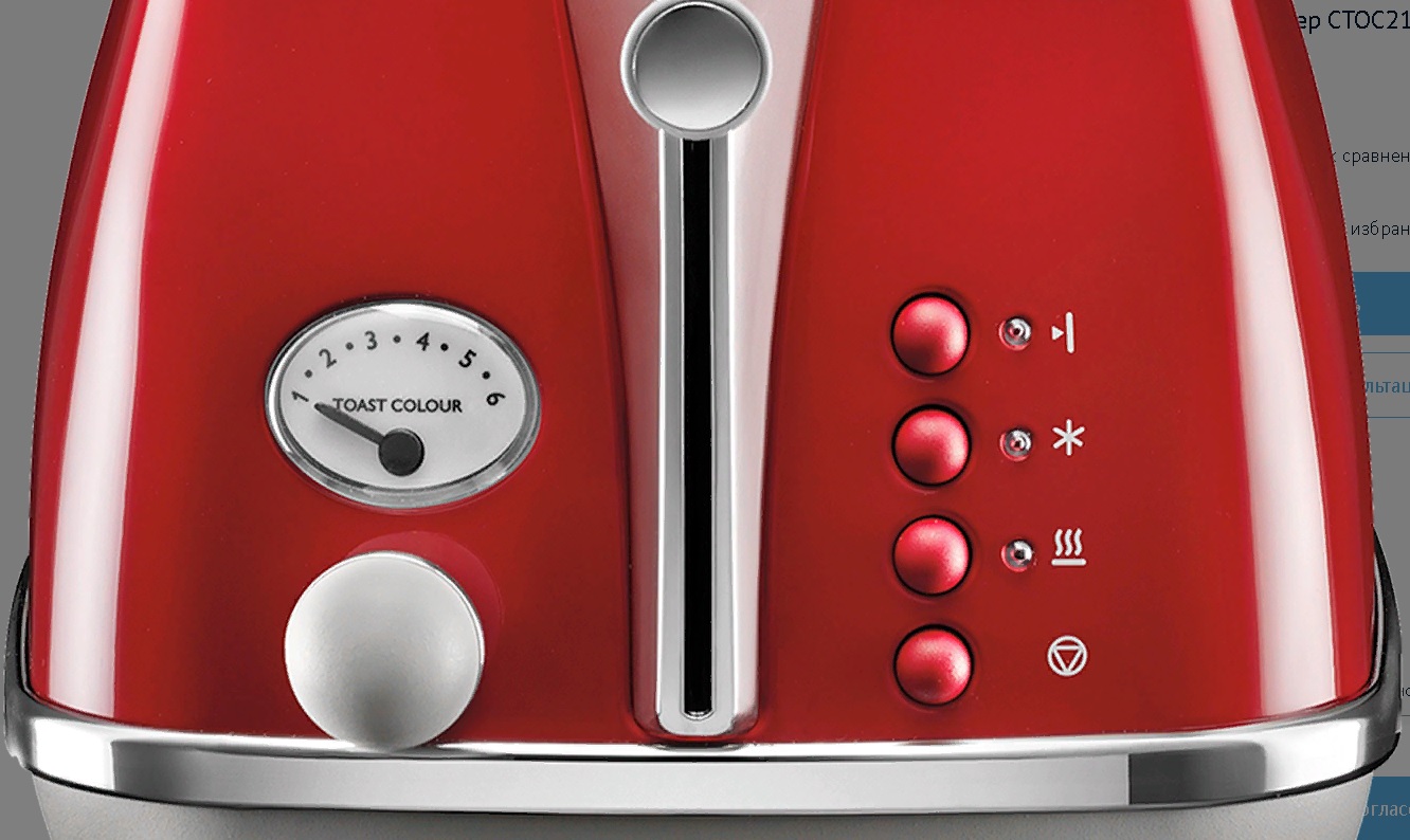 Купить Тостер Delonghi CTOC 2103 R — Фото 3