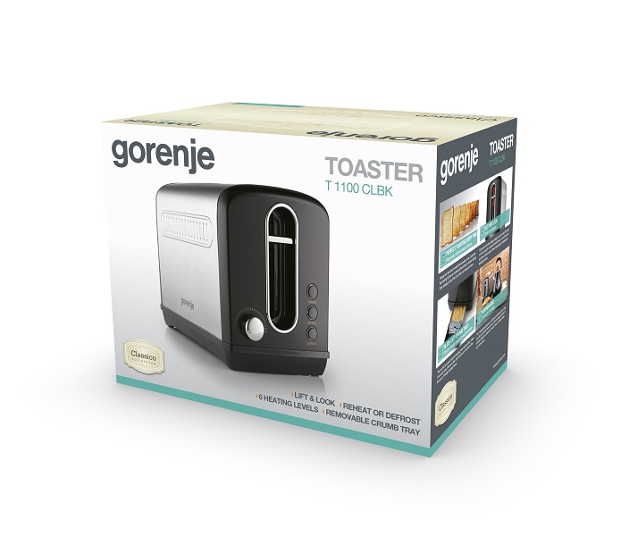 Купить Тостер GORENJE T 1100 CLBK — Фото 2