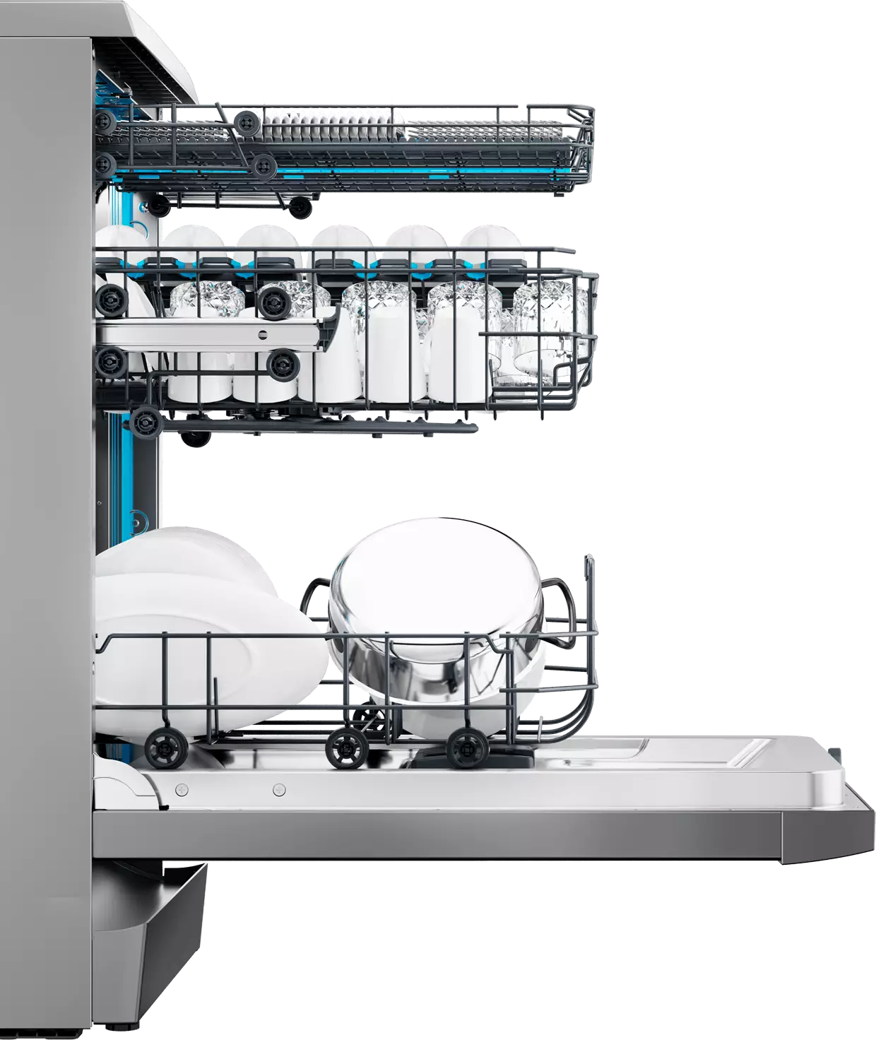 Купить Встраиваемая посудомоечная машина Haier HDWE11-36SS4RU — Фото 3