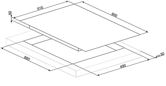 Купить Индукционная варочная панель SMEG SIM693DW — Фото 2