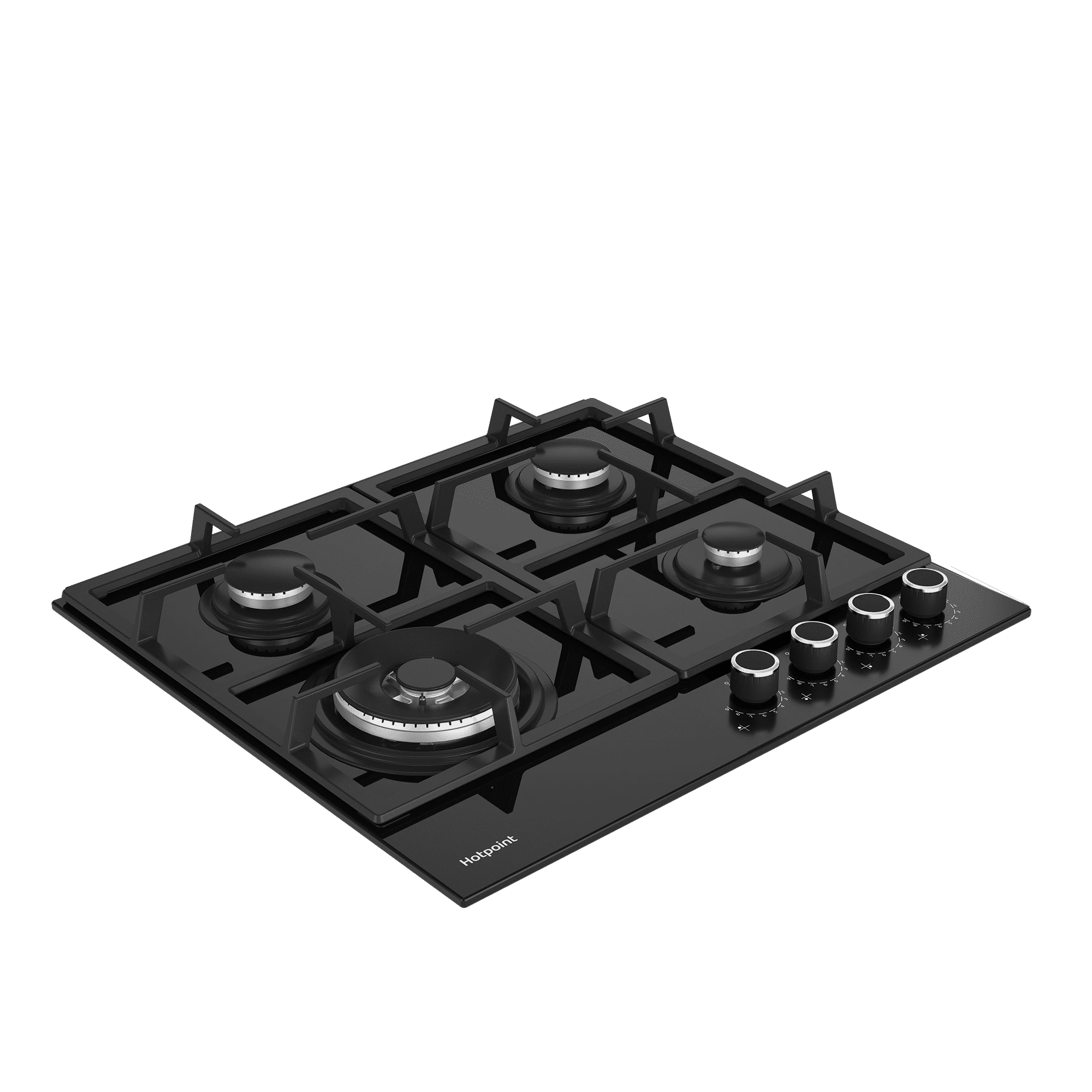 Газовая варочная панель Hotpoint HGS 62F/BK																		 — описание, фото, цены в интернет-магазине PT Stores