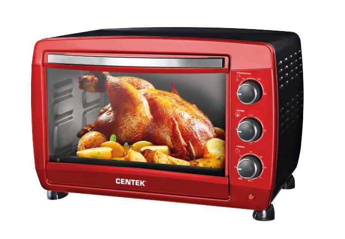 Мини-печь CENTEK CT-1532-46 RED																		 — описание, фото, цены в интернет-магазине PT Stores