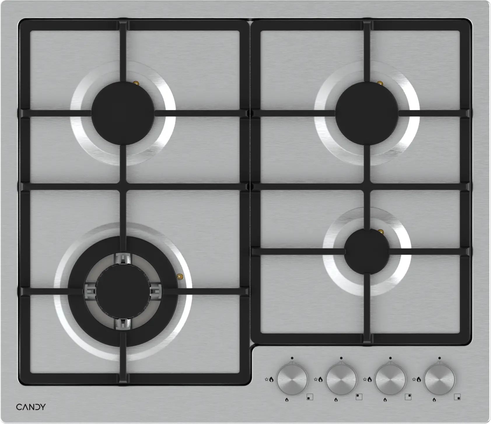 Газовая варочная панель CANDY CHXM64CWX																		 — описание, фото, цены в интернет-магазине PT Stores