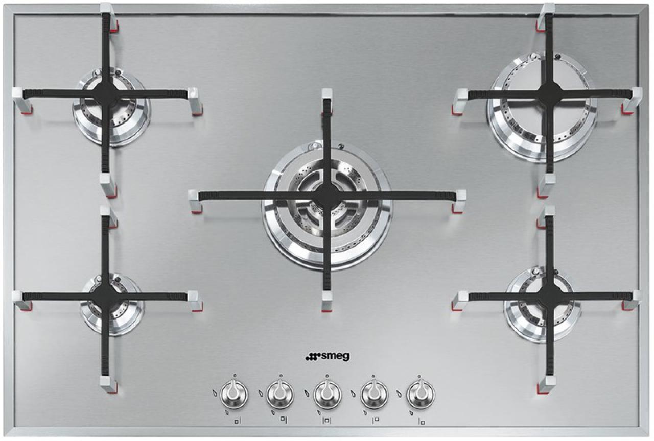 Газовая варочная панель SMEG PX7502																		 — описание, фото, цены в интернет-магазине PT Stores