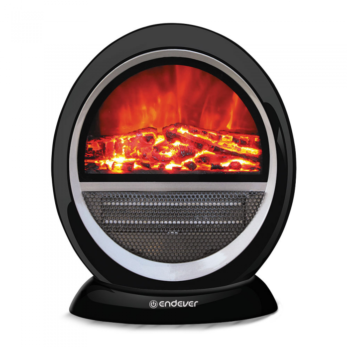 Электрокамин ENDEVER Flame 01, черный																		 — описание, фото, цены в интернет-магазине PT Stores