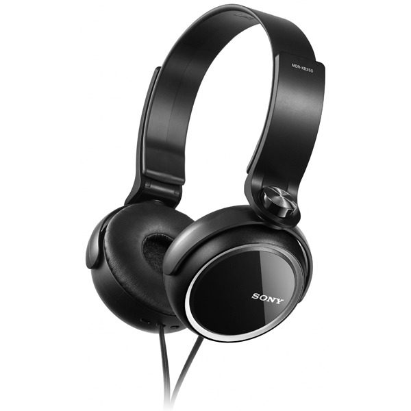 Наушники SONY MDR-XB250/B																		 — описание, фото, цены в интернет-магазине PT Stores