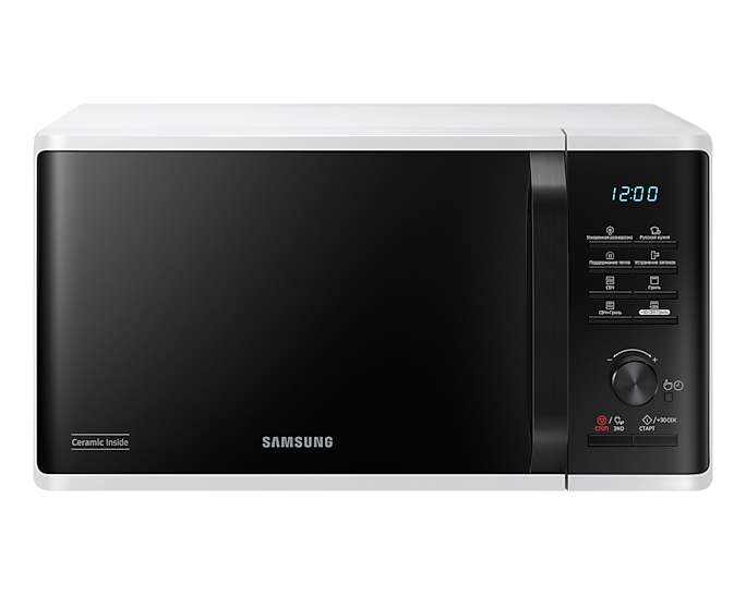 Микроволновая печь SAMSUNG MG23K3515AW																		 — описание, фото, цены в интернет-магазине PT Stores