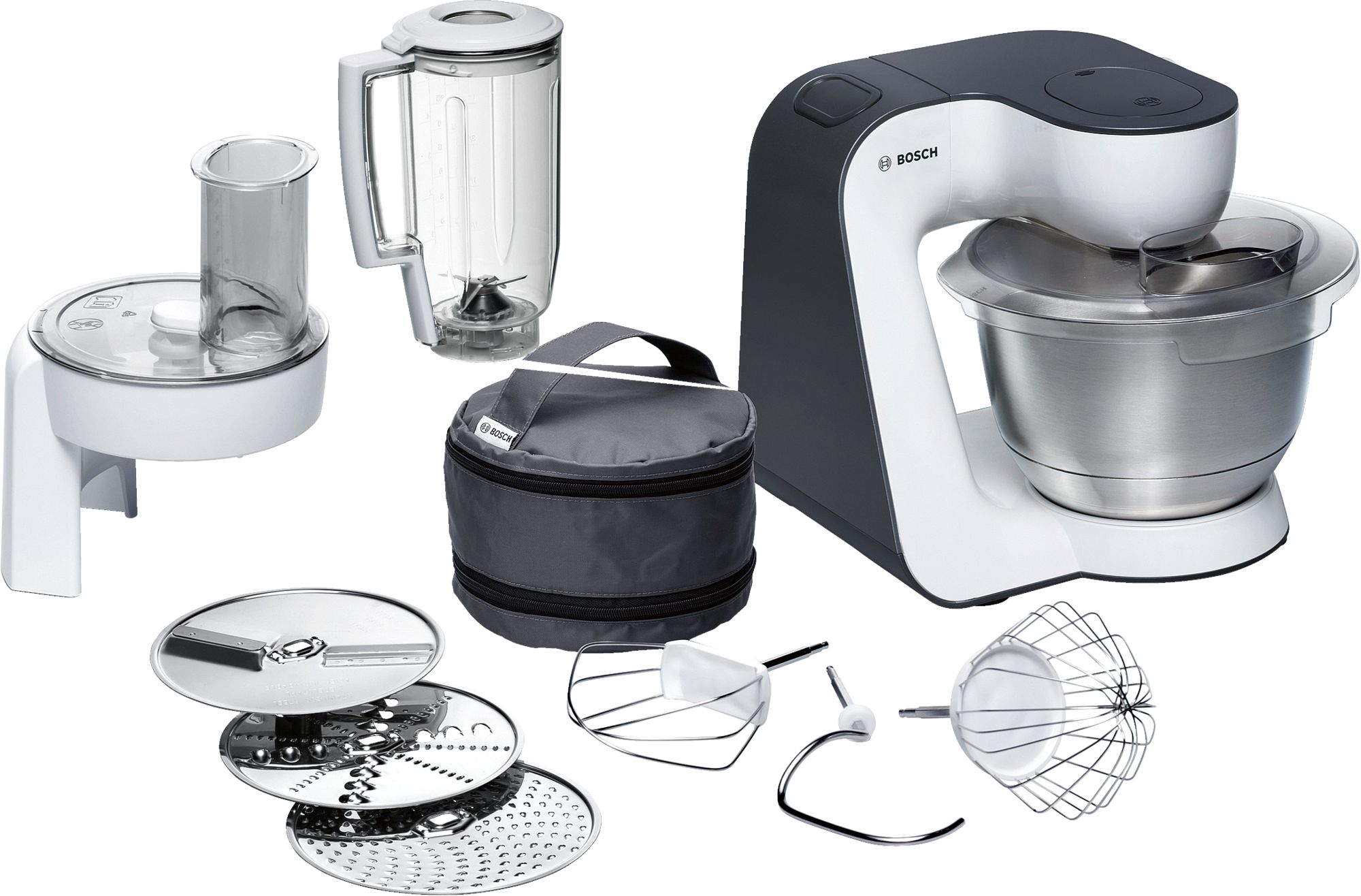 Кухонный комбайн BOSCH MUM 52120																		 — описание, фото, цены в интернет-магазине PT Stores