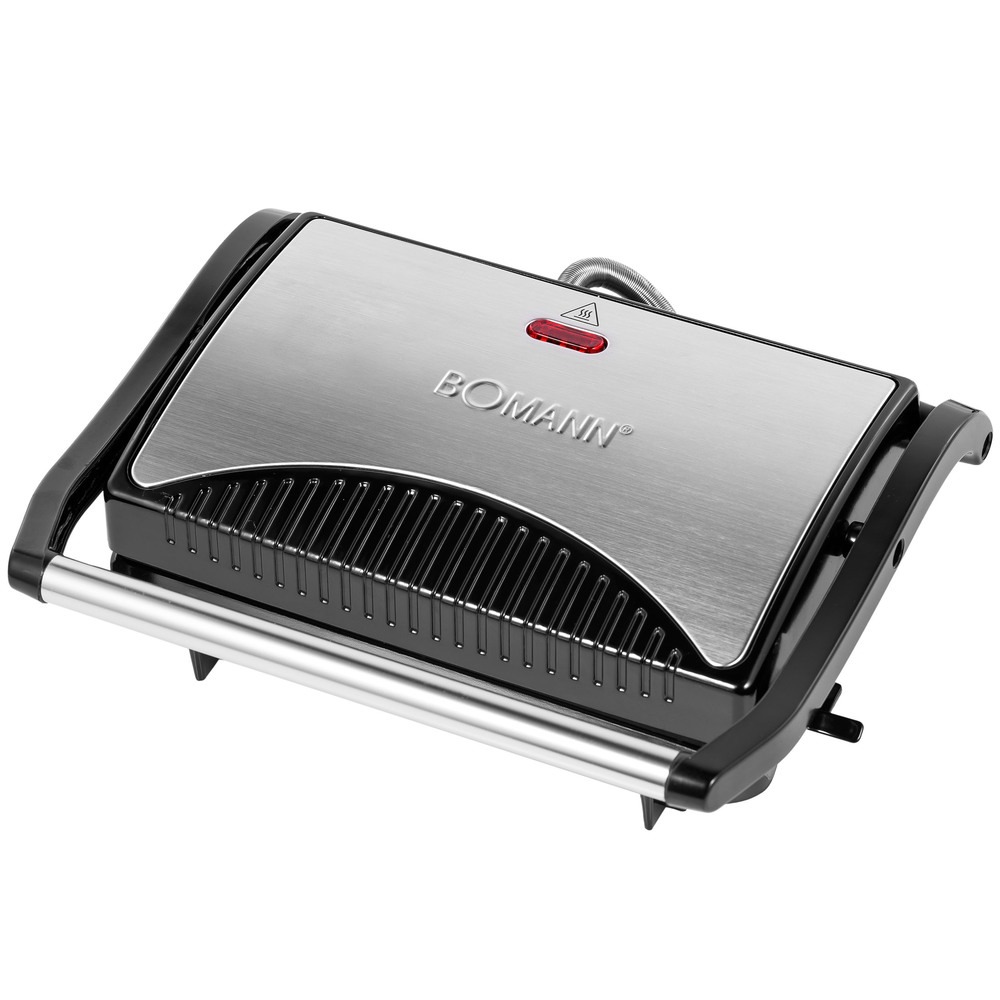 Электрический гриль Bomann MG 2251 CB schw inox 700W																		 — описание, фото, цены в интернет-магазине PT Stores