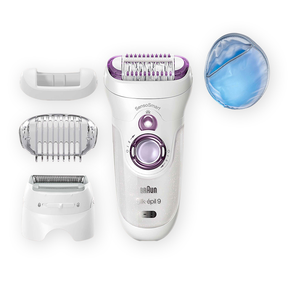 Эпилятор BRAUN SES 9-710																		 — описание, фото, цены в интернет-магазине PT Stores