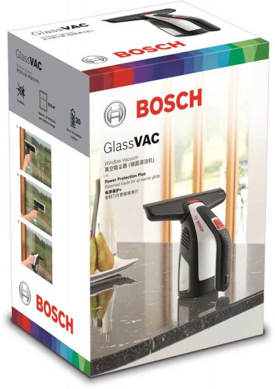 Купить Отпариватели и пароочистители BOSCH GlassVAC Solo — Фото 6