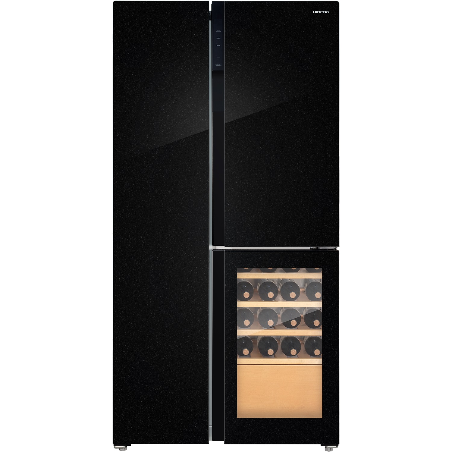 Холодильник HIBERG RFS-700DX NFGB inverter Wine																		 — описание, фото, цены в интернет-магазине PT Stores