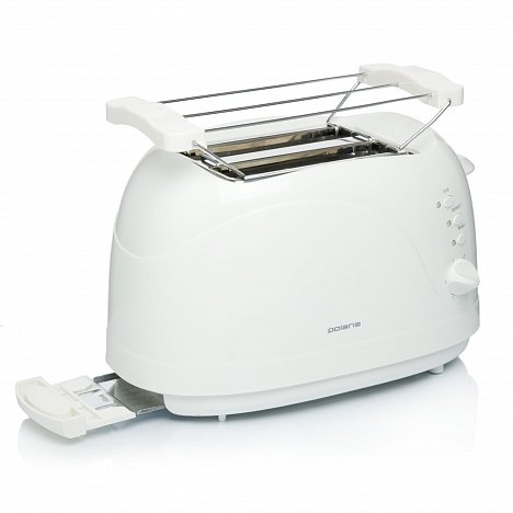 Тостер POLARIS PET 0702L белый																		 — описание, фото, цены в интернет-магазине PT Stores