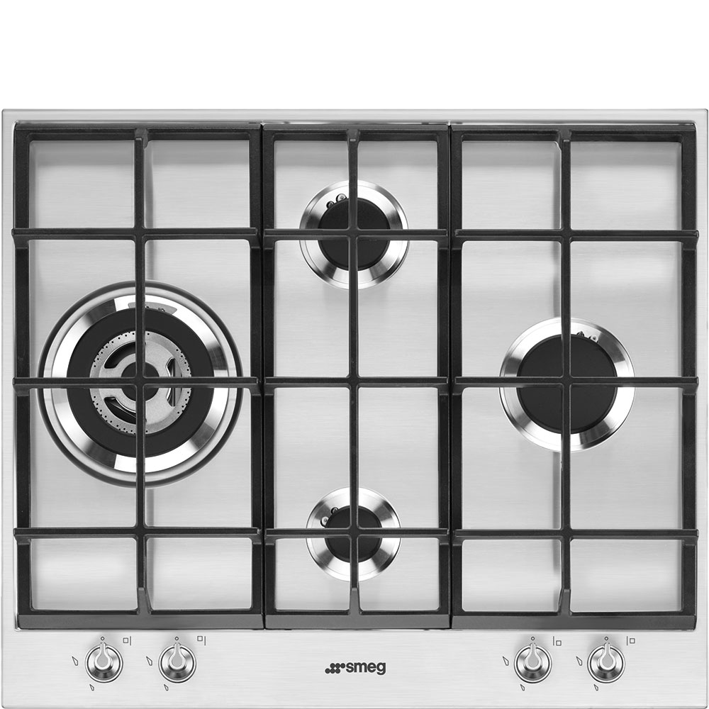 Газовая варочная панель SMEG PX164L																		 — описание, фото, цены в интернет-магазине PT Stores