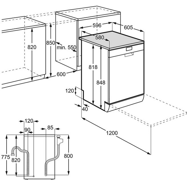 Купить Посудомоечная машина Electrolux ESF 8560 ROX — Фото 5